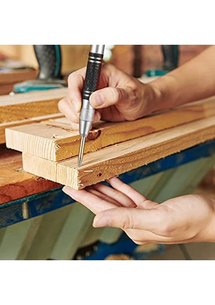 Ağır Hizmet Tipi Otomatik Merkez Zımba 128MM Yaylı Merkez Zımba Metal Veya Ahşap Ayarlanabilir Etki Damgası (Yurt Dışından) fiyatları