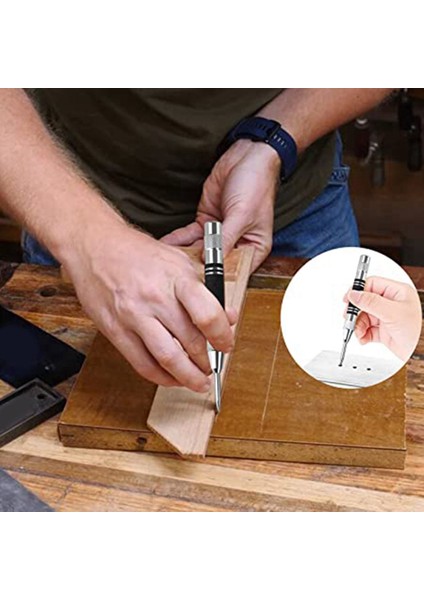 Ağır Hizmet Tipi Otomatik Merkez Zımba 128MM Yaylı Merkez Zımba Metal Veya Ahşap Ayarlanabilir Etki Damgası (Yurt Dışından) fırsatları