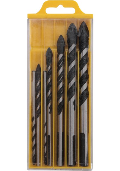 Porselen Seramik Karo Beton Tuğla 7 Adet Tungsten Karbür Uçlu Duvar Matkap Ucu Seti (3, 4, 5, 6, 8, 10, 12MM) (Yurt Dışından)