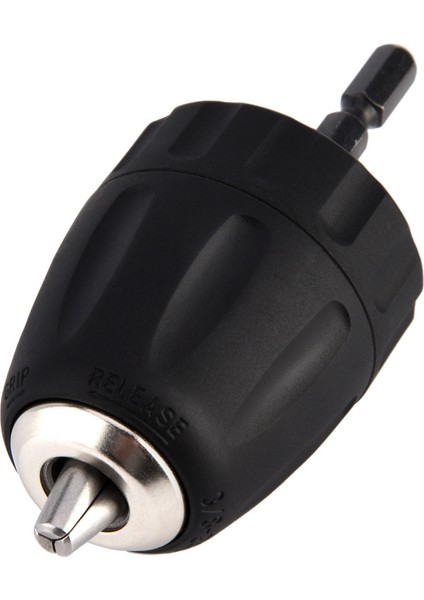 0,8-10 mm Anahtarsız Matkap Ucu 3/8 - 24UNF Dişli Hızlı Çıkarma Ucu Matkap Tutucu Sds-Plus Şaftlı 1/4 Inç Altıgen (Yurt Dışından)