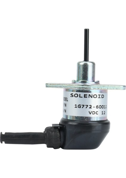 12 V Yakıt Kapatma Solenoid Valfı 1G772-60014 1G772-60012 Kubota Motor V2607 V3300 V3600 KX057-4 M6040FC SVL75 (Yurt Dışından)