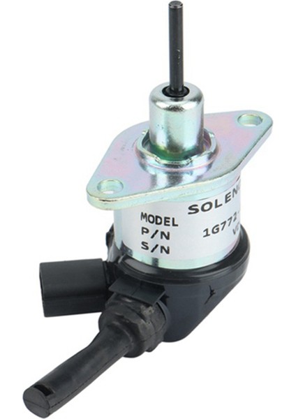 12 V Yakıt Kapatma Solenoid Valfı 1G772-60014 1G772-60012 Kubota Motor V2607 V3300 V3600 KX057-4 M6040FC SVL75 (Yurt Dışından) modelleri