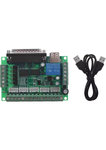 Mach3 Gravür Makinesi 5 Eksenli Cnc Stepper Motor Sürücü Kontrol Cihazı Optik Bağlantı Parçalı Breakout Kartı (Yurt Dışından)