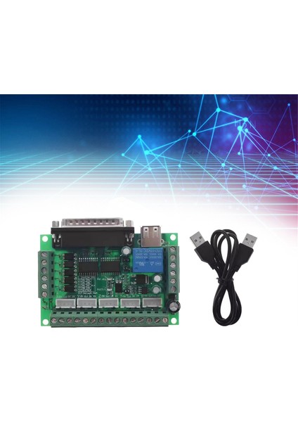 Mach3 Gravür Makinesi 5 Eksenli Cnc Stepper Motor Sürücü Kontrol Cihazı Optik Bağlantı Parçalı Breakout Kartı (Yurt Dışından)
