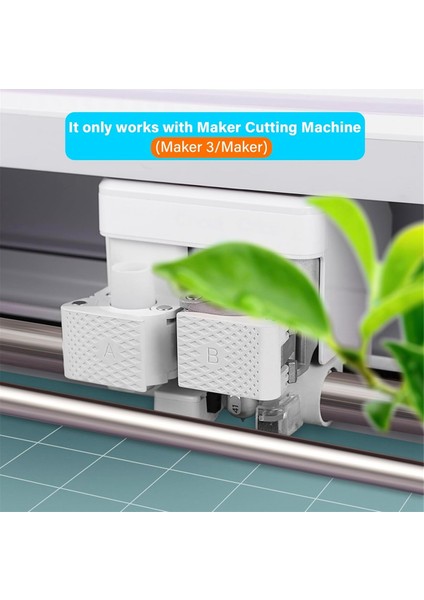 Maker 3 Kesme Makineleri Gravür Ucu - Düz, Yumuşak Metaller, Deri, Akrilik Premium Karbür Çelik Gravür Aleti (Yurt Dışından) fırsatları