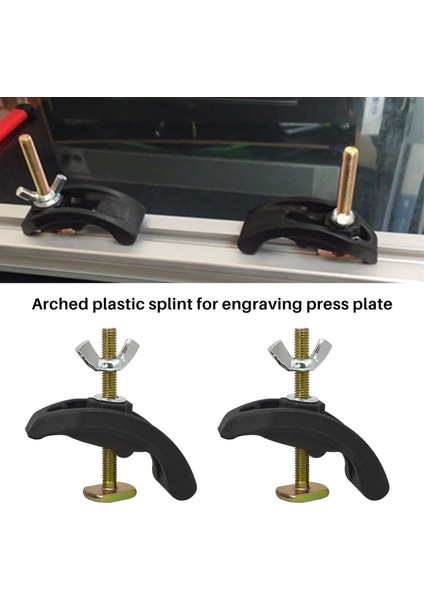 10 Adet Cnc Gravür Makinesi T-Yuvası Çalışma Masası Basın Plaka Kelepçe Fikstürü (Yurt Dışından) fırsatları