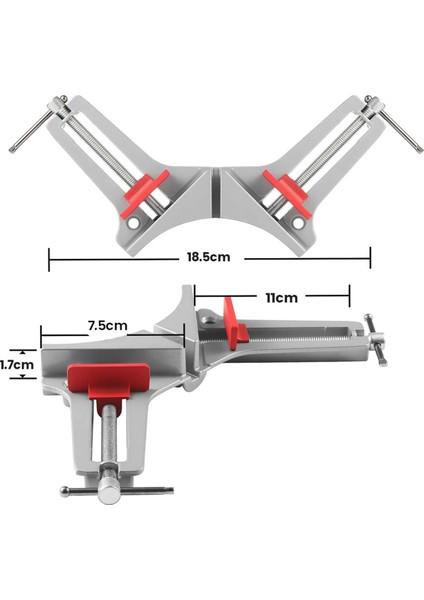 4 Adet Köşe Kelepçesi Dik Açı Kelepçesi 90 Derece Kelepçeler Ahşap Işçiliği, Fotoğraf Çerçeveleme, Çekmeceler, Cam Tutucu (Yurt Dışından) fırsatları