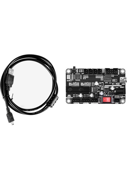 Eksen Kontrolör Cnc Lazer-Gravür Makinesi Grbl Kontrol Kartı Çevrimdışı Kontrolör USB Port Kontrol Kartı 2 Eksen Kontrol Paneli (Yurt Dışından)