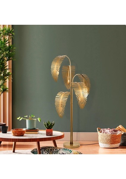 Palm Metal Yapraklı 5'li Lambader modelleri