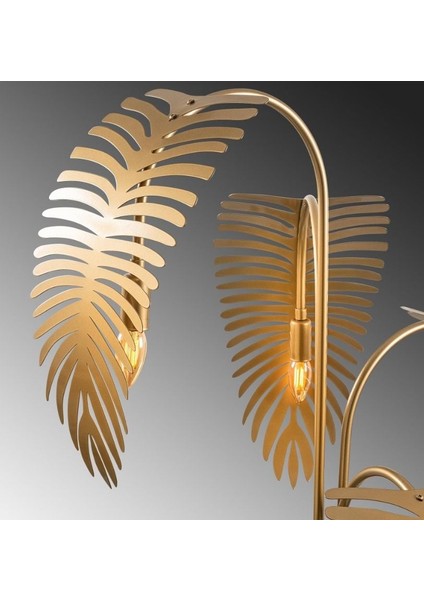 Palm Metal Yapraklı 5'li Lambader indirimleri
