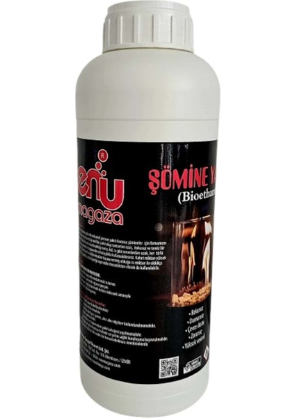 Enu Bacasız (Bioethanol) Şömine Yakıtı 1 Lt fiyatları