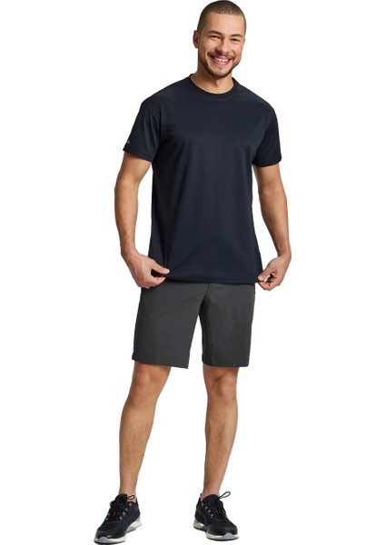 Tech Pique Erkek Siyah Tişört fırsatları