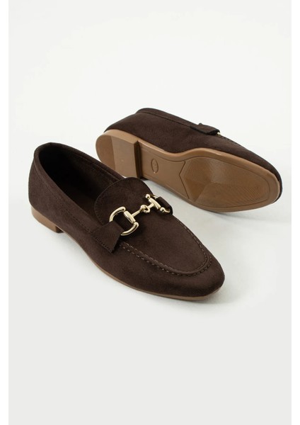 Shoes Bonni Toka Detaylı Yumuşak Loafer Babet Kadın Günlük Ayakkabı modelleri