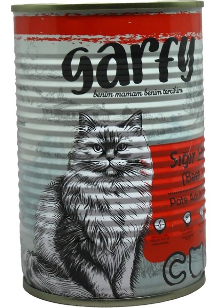 Sığır Etli Yetişkin Kedi Konserve 400 gr x 12 adet