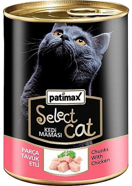 Tavuk Etli Yetişkin Kedi Konserve 400gr x6