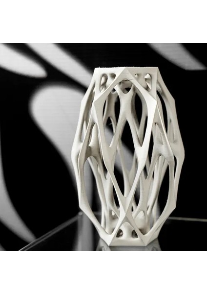 Soyut Tasarımlı Beyaz Modern Vazo modelleri