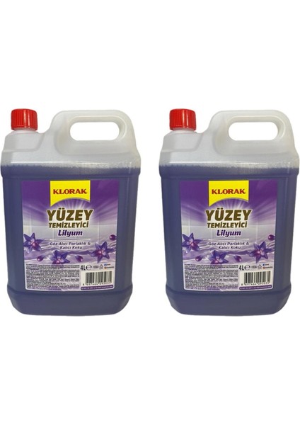 Yüzey Temizleyici Lilyum 4000 ml 2 Adet