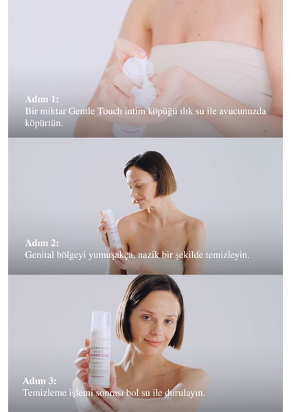 Gentle Touch Genital Bölge Temizleme Köpüğü 150 ml