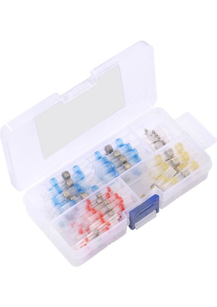 100 Adet Lehim Contası Isı Büzüşmeli Butt Konnektörler Terminalleri Elektrik Bakır Kılıflı (35KIRMIZI 30MAVI 25BEYAZ 10SARI) (Yurt Dışından) modelleri