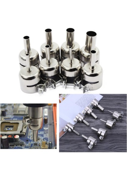 12 Adet Evrensel Isı Memesi 3-20MM Sıcak Hava Isıya Dayanıklı Nozullar Ipuçları Aracı 850 Serisi Sıcak Hava Lehimleme Istasyonu (Yurt Dışından) indirimleri