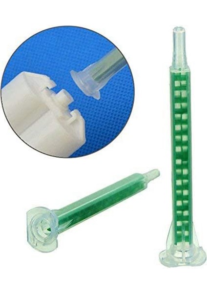 50 Adet F6-16 Yeşil Ab Tutkal Karıştırma Tüpü Statik Ağız Bölümü 16 Nozul (Yurt Dışından) fırsatları