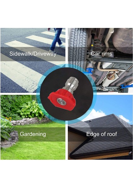 10FT Oluk Temizleme Aleti Basınçlı Yıkama Makinesi Uzatma Çubuğu 6 Nozul Ucu, 1/4ın Hızlı Bağlantı, Basınçlı Yıkama Makinesi Aksesuarları (Yurt Dışından) modelleri