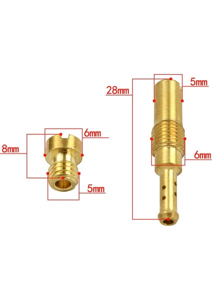 Pwk Pe Cvk Karbüratör Nozulu Ana ve Yardımcı Ölçüm Deliği Aksesuarları Pilot Ana ve Yardımcı Nozul Uygundur (Yurt Dışından) fırsatları