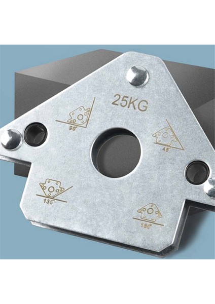 Elektrikli Kaynak Yardımcı Aletleri Manyetik Kaynak Pozisyoneri Elektrikli Kaynak Demir Emilimi Dik Açı Mıknatıs 75KG (Yurt Dışından)