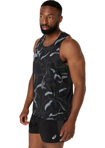 Road All Over Print Singlet Erkek Siyah Atlet 2011D091-001 fiyatları
