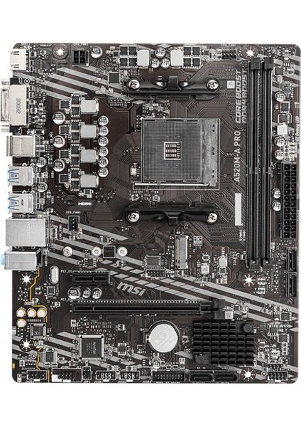 Msı A520M-A Pro Ddr4 4600MHZ 1xhdmı 1xdvı 1xm.2 USB 3.2 Matx Am4 (Amd Am4 5000/4000 /3000 Serisi Ile