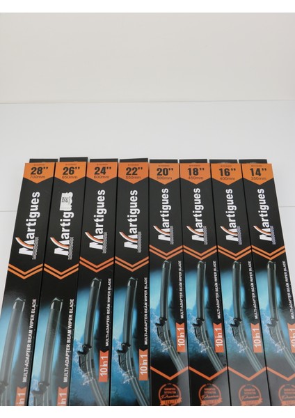 10 Aparatlı ''350MM'' Universal Silecek Martıgues fırsatları