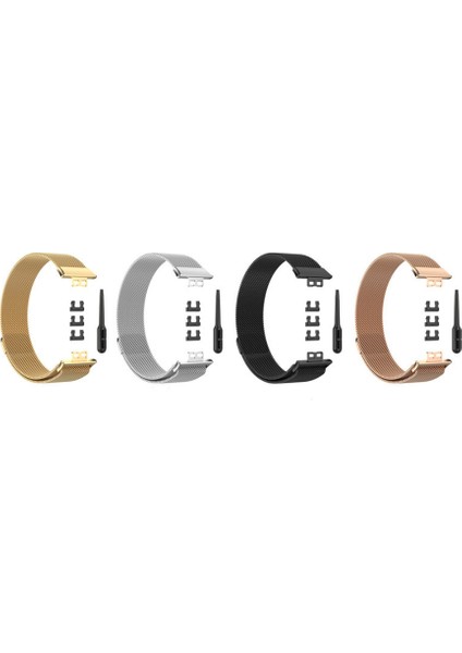 Huawei Watch Fit Metal Kordon Dönüştürücü Zore - SIYAH-8682314129275-MRYN53684