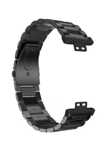 Huawei Watch Fit Metal Kordon Dönüştürücü Zore - SIYAH-8682314129275-MRYN53684