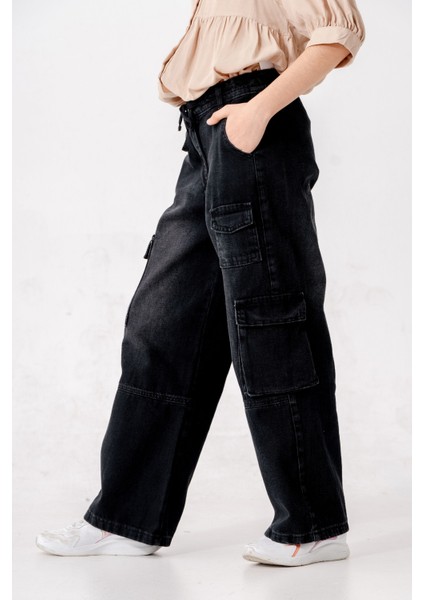 Kız Çocuk Bel Kordonlu Kot Pantolon 2198 fiyatları