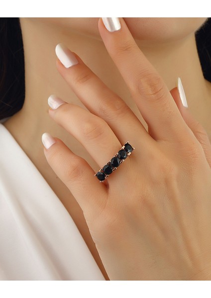 Oniks Taşlı Gümüş Beştaş Yüzük fiyatları