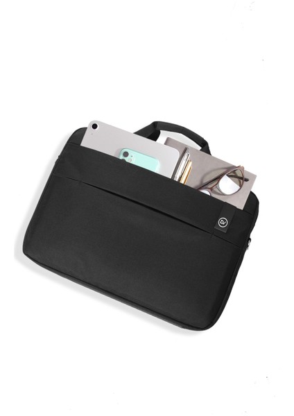 Siyah Unisex El, Omuz, Bilgisayar, Notebook, Laptop Çantası fırsatları