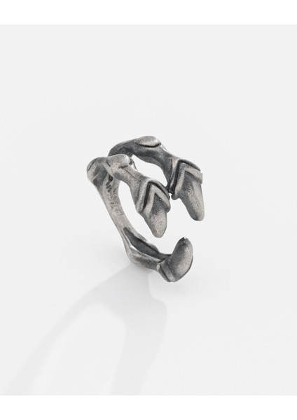 Gümüş Kartal Pençesi Yüzük