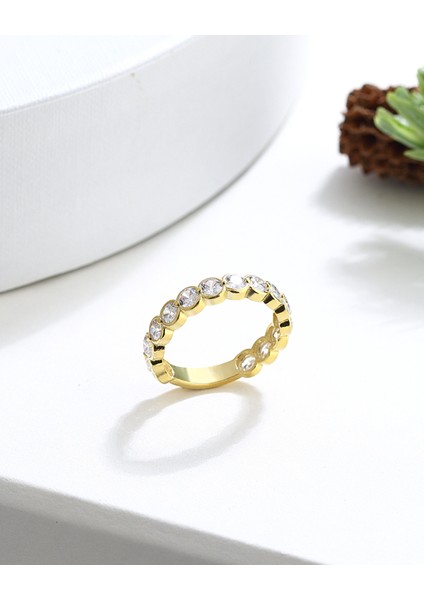 Zirkon Taşlı Gümüş Tamtur Yüzük fiyatları