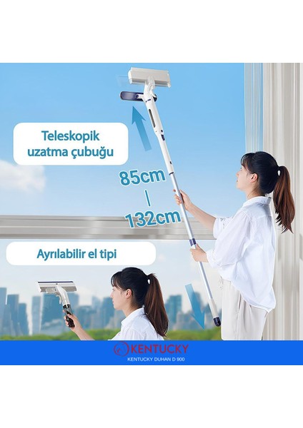 Duhan 4'ü 1 Arada Cam Silme Çok Fonksiyonlu Pencere Cam Dış Cephe Araç Cam Silme Aparatı