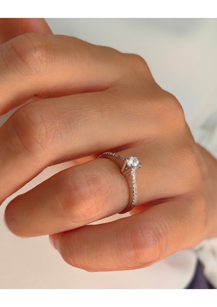 Gümüş Tektaş Yüzük fiyatları