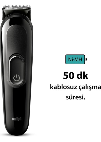 6'sı 1 Arada Sakal Saç ve Daha Fazlası Için Hepsi Bir Arada Şekillendirme Seti Siyah fırsatları