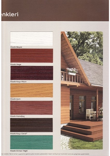 Cuprinol Vernik Renkli Ahşap Koruyucu 0,75 Lt Klasik Karabiber modelleri