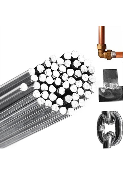 50 Adet Bakır Alüminyum Elektrot Düşük Sıcaklık Çözümü Kaynak Metal Akı Özlü Elektrot 1.6mm x 33CM (Yurt Dışından) fiyatları
