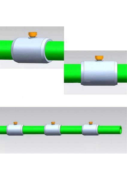 15 Adet 1/2 Inç Pvc Sprey Nozulu Bağlantısı ve Pirinç Sisleme Nozulu Açık Hava Soğutma Sistemi (Yurt Dışından) fiyatları