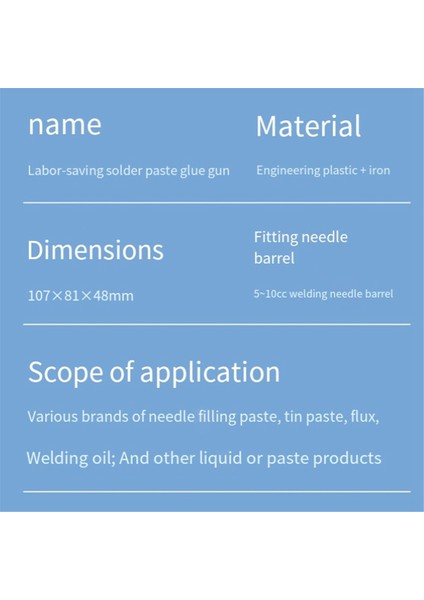1 Parça Kalıplama ile Lehim Pastası Tutkal Ekstruder ve Kaynak Yağı Tahrik Aracı (Yurt Dışından) indirimleri