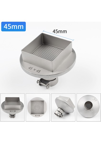 45MM x 45MM Sıcak Hava Kare Nozullar Bga Lehimleme Istasyonu Rework Istasyonları Evrensel Bga Nozul Kaynak Aksesuarları (Yurt Dışından) indirimleri