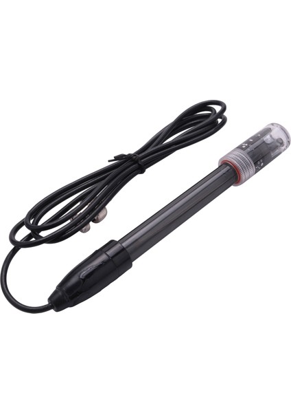 1 Adet PH-201 Siyah Laboratuvar Elektrodu Elektrot Sensörü Konektörü Probu Ph Kompozit Elektrot (Yurt Dışından)