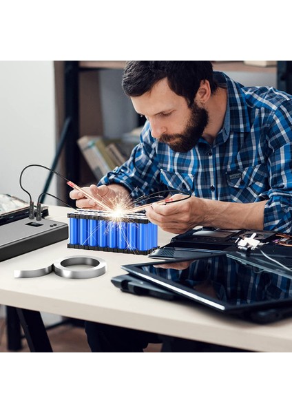 Saf Nikel Şeritler, Yüksek Kapasiteli Pil Paketleri Yapımı ve Pil Nokta Kaynağı 32FT 0,15 x 8mm Kalın Nikel Şeritler (Yurt Dışından) fırsatları