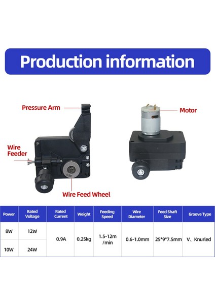 Sol DC24V Mini Tel Besleyici Hafif Hizmet Mıg Tel Besleyici Düzeneği Mig Kaynakçı Tek Sürücü Rulo Tel Besleme Makinesi (Yurt Dışından) fırsatları