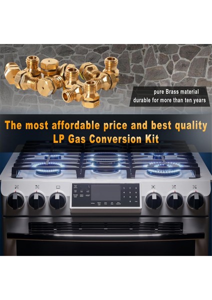 Grlp4 Lp Dönüşüm Kiti, Propan Deliği, Gazdan Propana Dönüşüm Kiti, Pirinç, Frigidaire Kenmore Electrolux Ocağı (Yurt Dışından) indirimleri